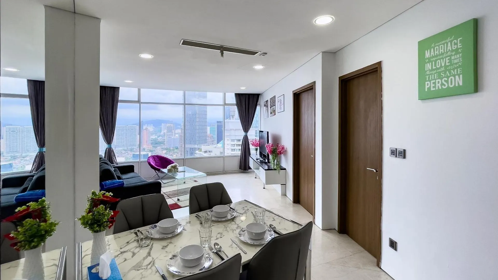 아파트 Kl Tower View Vortex Suite Klcc By Schien 쿠알라룸푸르